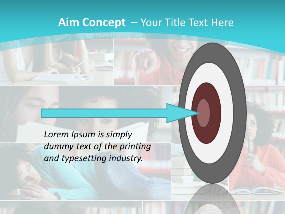 Young Man Book Cool PowerPoint Template