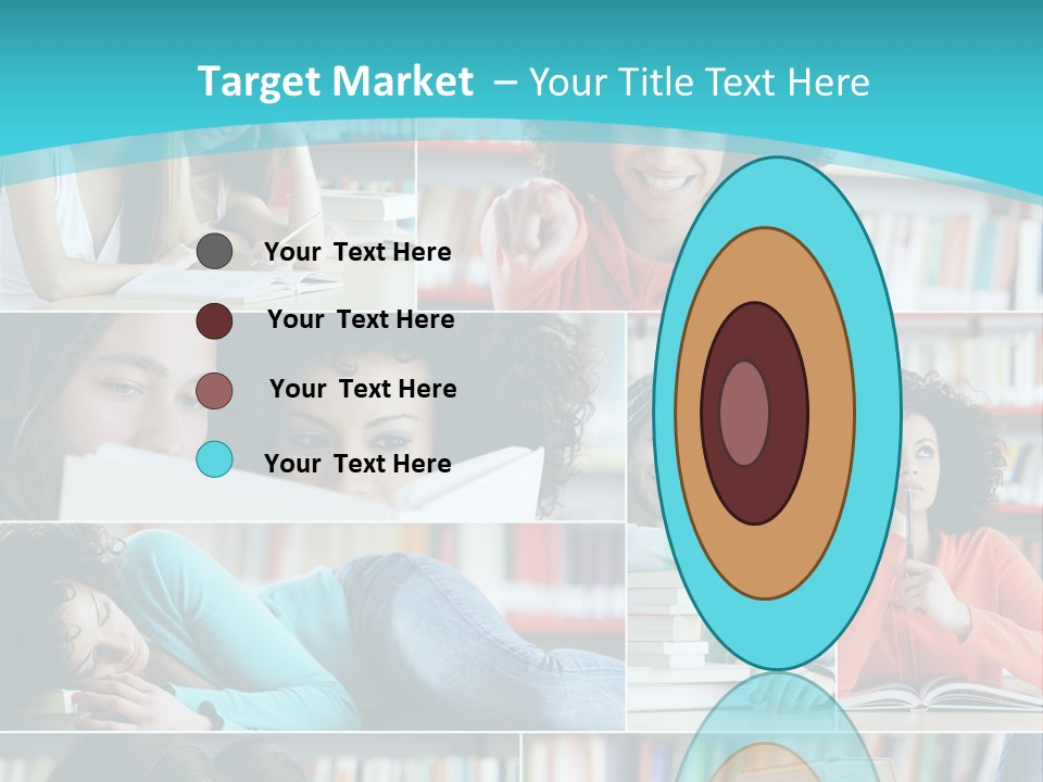 Young Man Book Cool PowerPoint Template