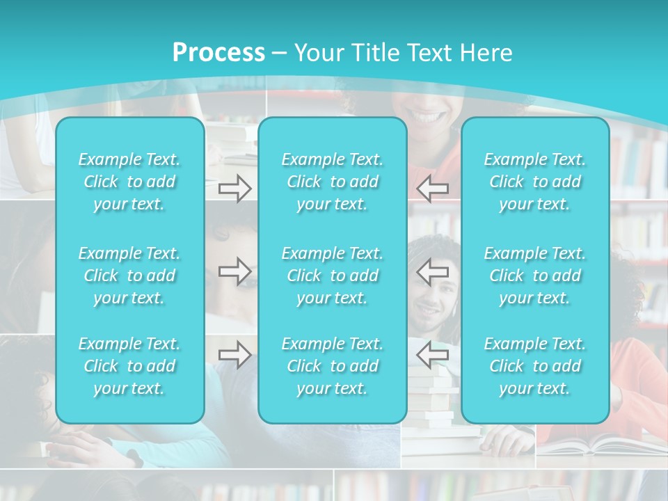 Young Man Book Cool PowerPoint Template