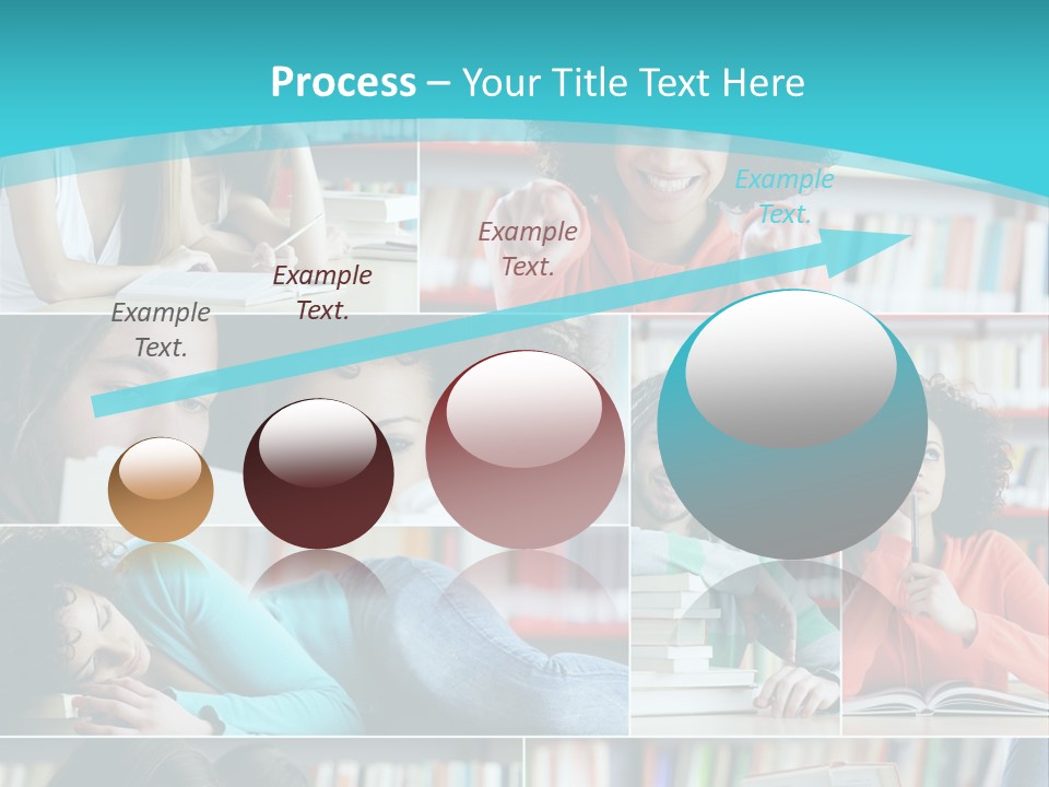 Young Man Book Cool PowerPoint Template