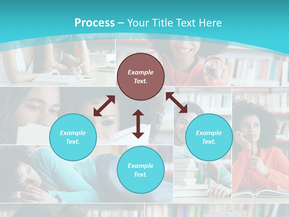Young Man Book Cool PowerPoint Template
