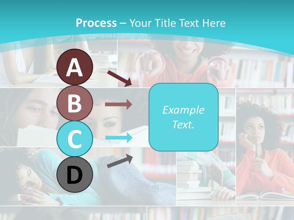 Young Man Book Cool PowerPoint Template