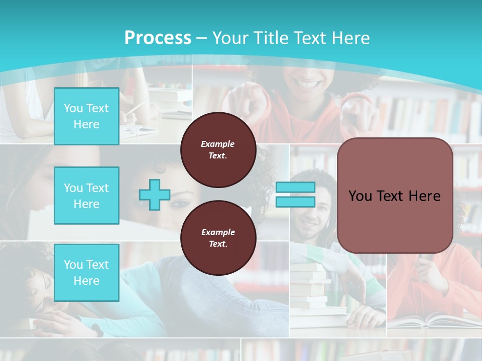 Young Man Book Cool PowerPoint Template