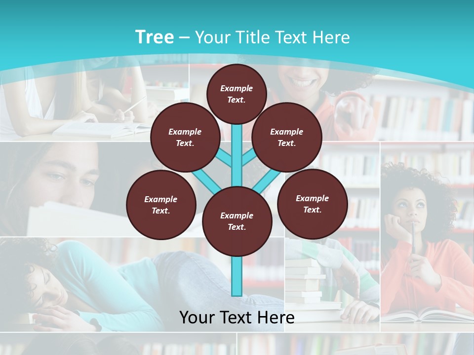 Young Man Book Cool PowerPoint Template