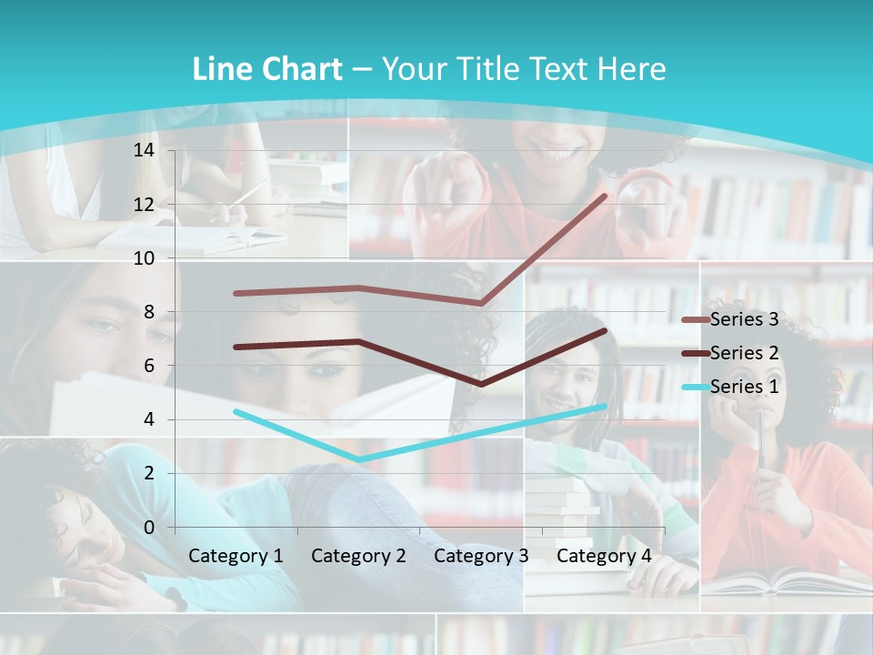 Young Man Book Cool PowerPoint Template
