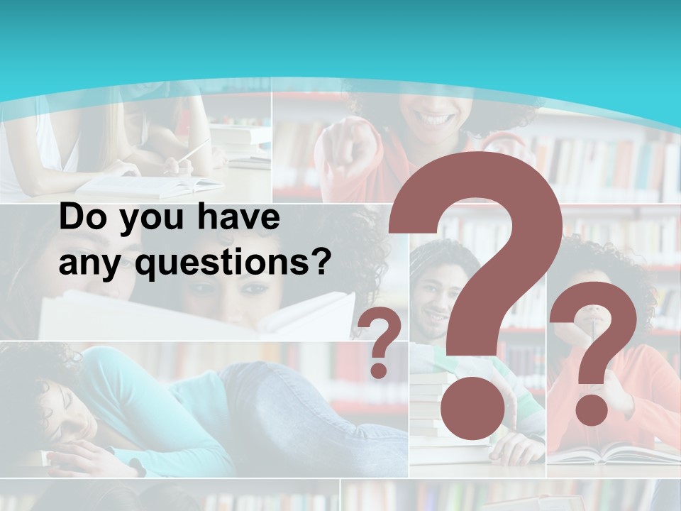 Young Man Book Cool PowerPoint Template