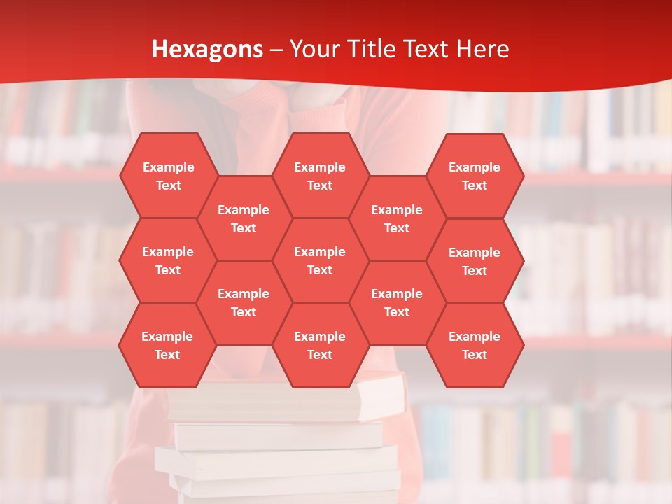 Female Expressing Positivity African Descent PowerPoint Template