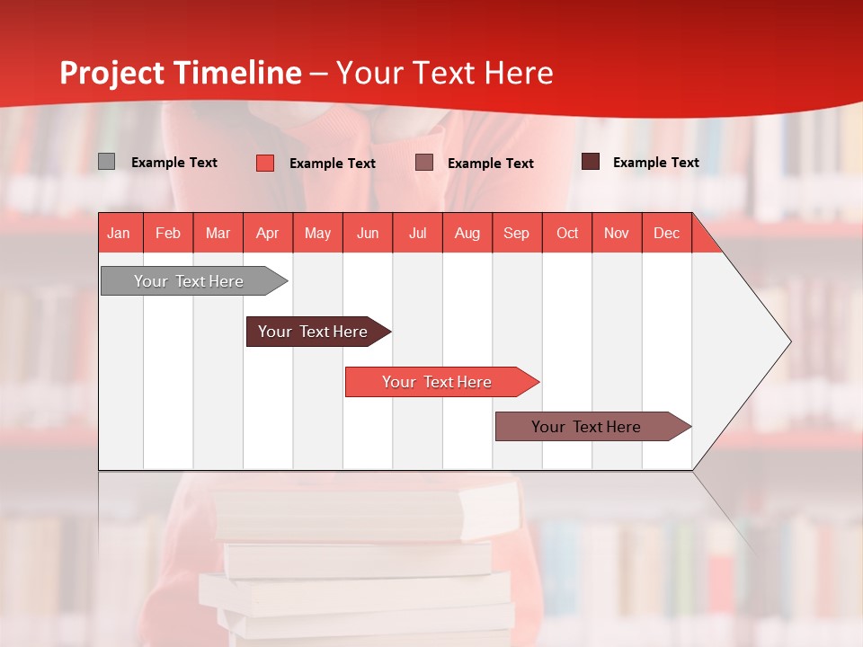 Female Expressing Positivity African Descent PowerPoint Template
