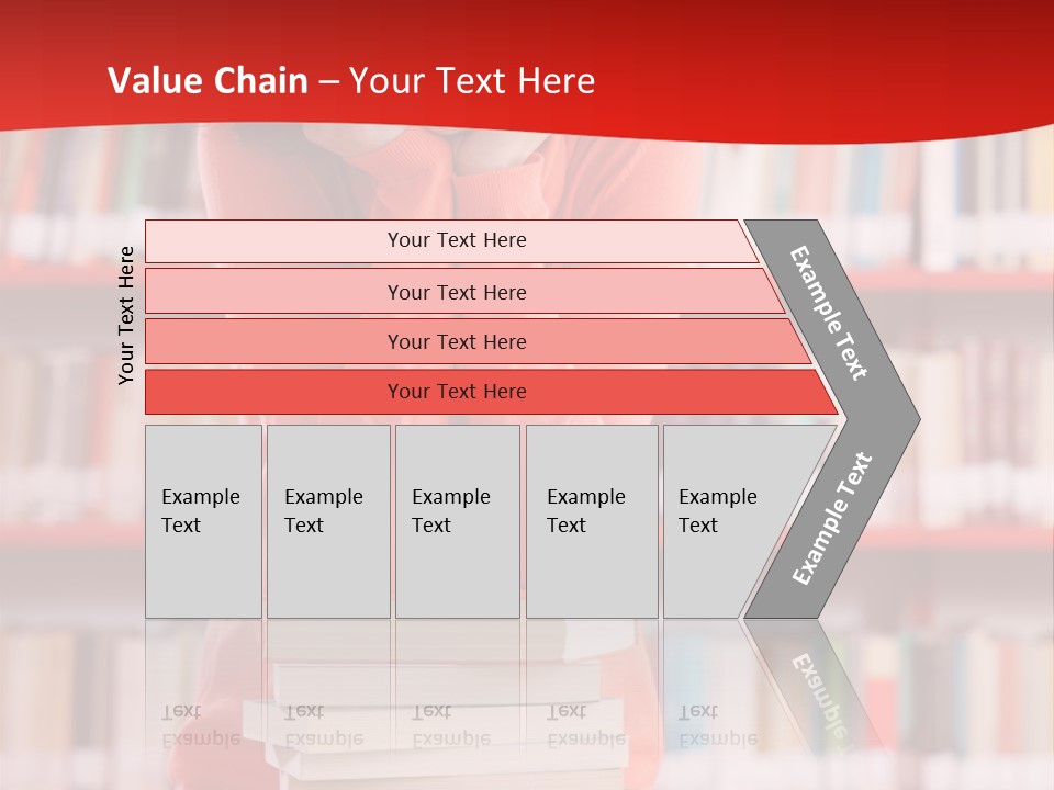 Female Expressing Positivity African Descent PowerPoint Template