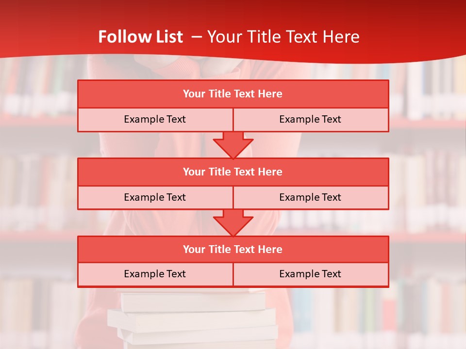 Female Expressing Positivity African Descent PowerPoint Template