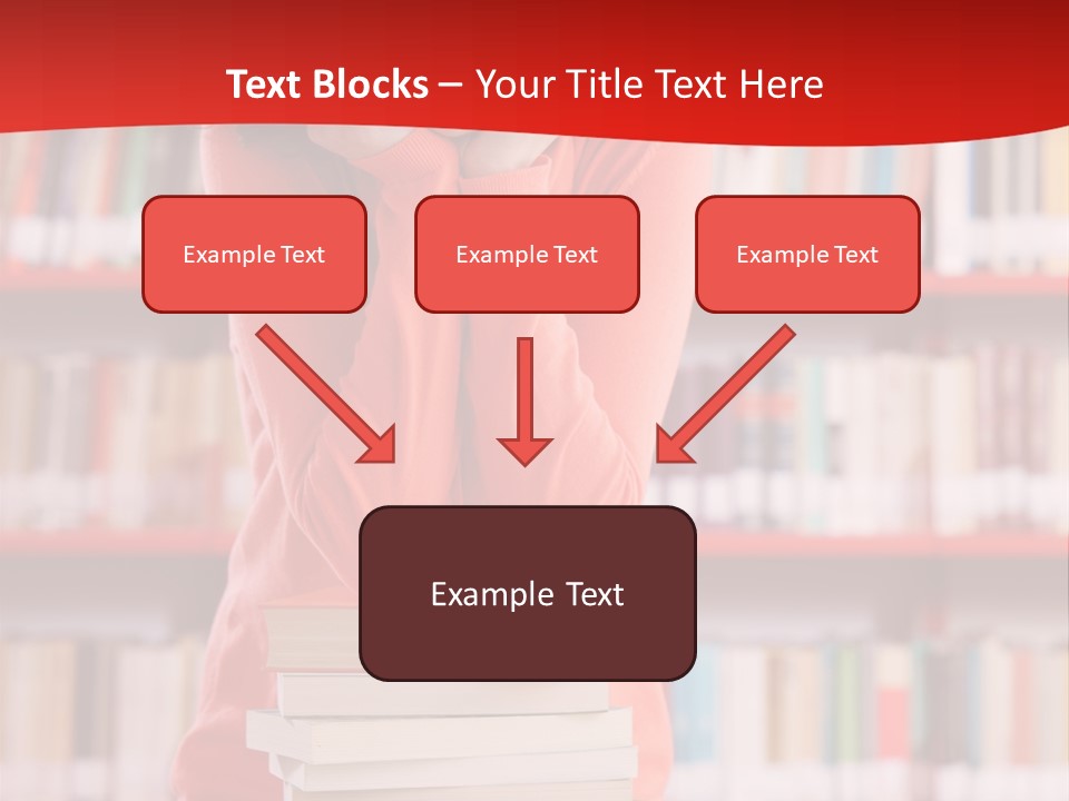 Female Expressing Positivity African Descent PowerPoint Template