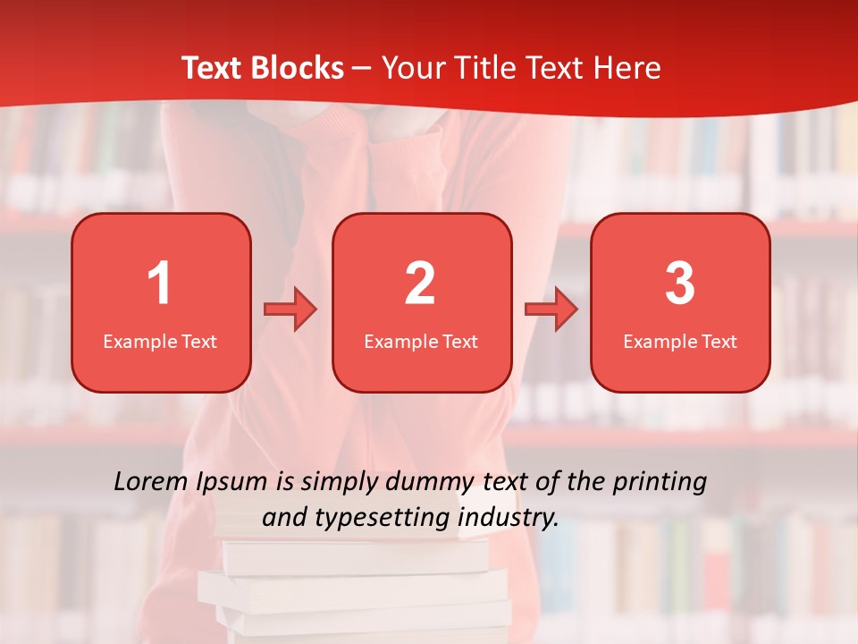 Female Expressing Positivity African Descent PowerPoint Template