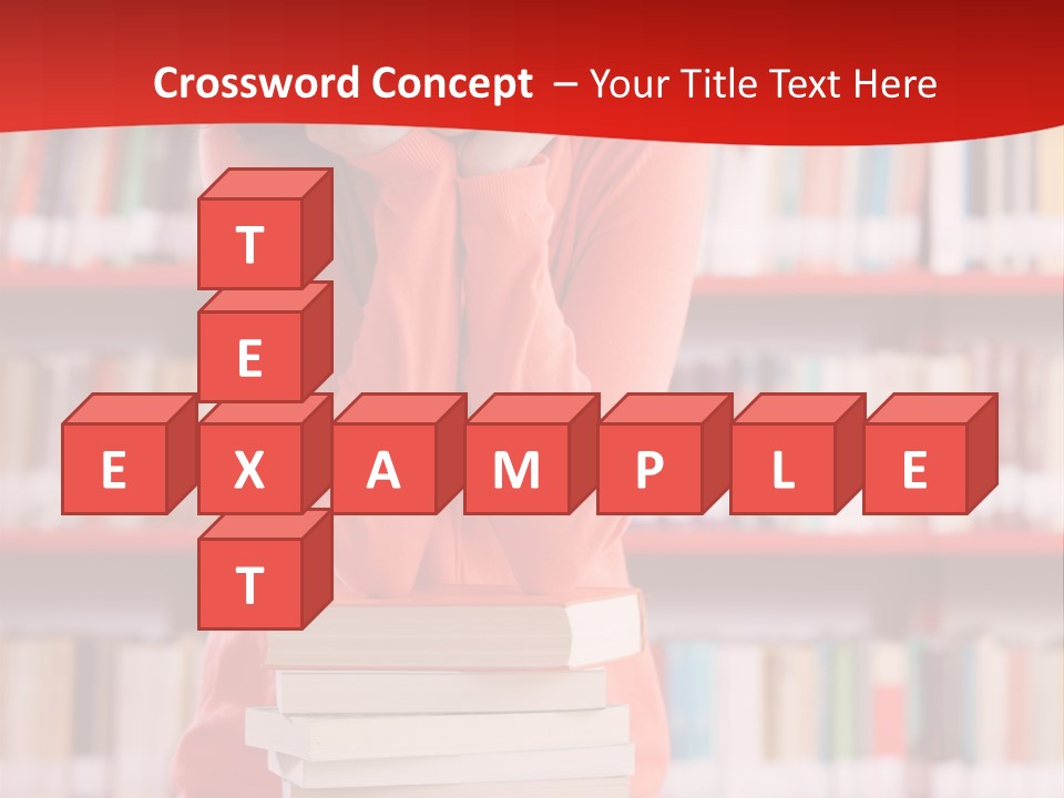 Female Expressing Positivity African Descent PowerPoint Template