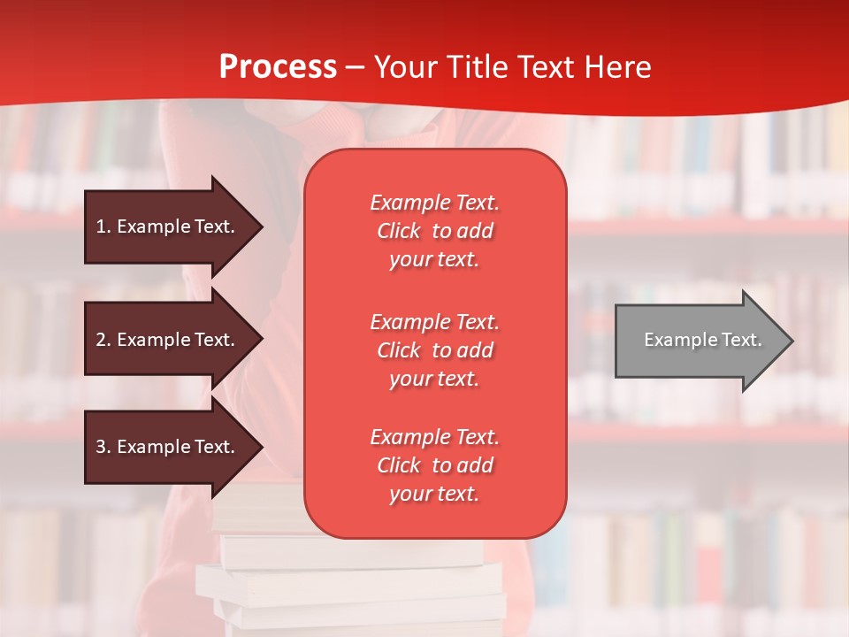 Female Expressing Positivity African Descent PowerPoint Template
