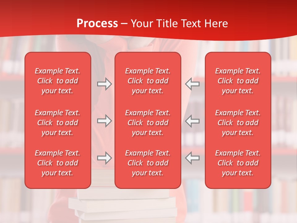 Female Expressing Positivity African Descent PowerPoint Template