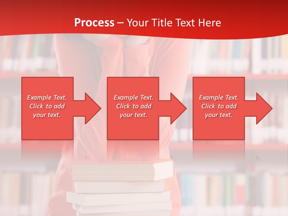 Female Expressing Positivity African Descent PowerPoint Template