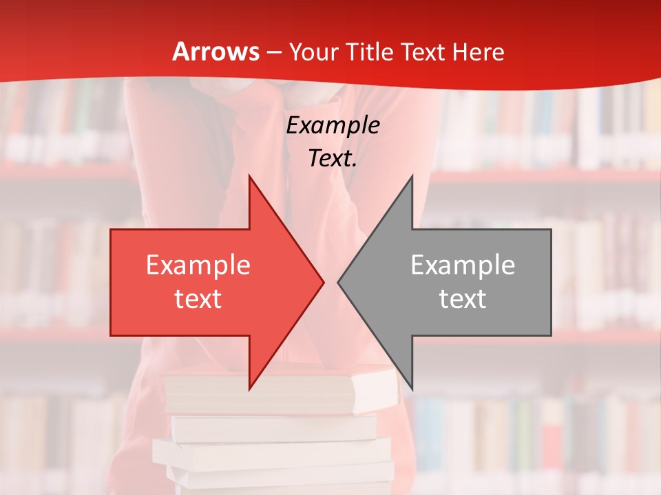 Female Expressing Positivity African Descent PowerPoint Template