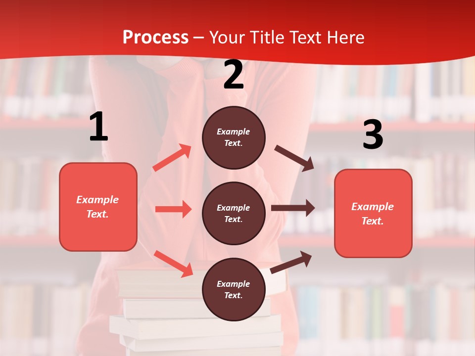 Female Expressing Positivity African Descent PowerPoint Template
