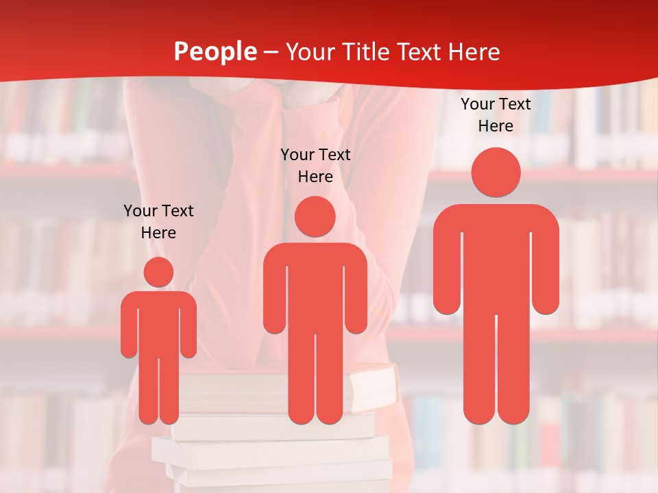 Female Expressing Positivity African Descent PowerPoint Template