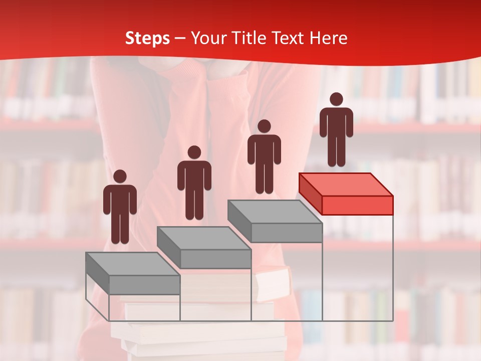 Female Expressing Positivity African Descent PowerPoint Template