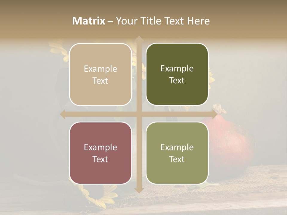 Fine Art Vintage Fall PowerPoint Template