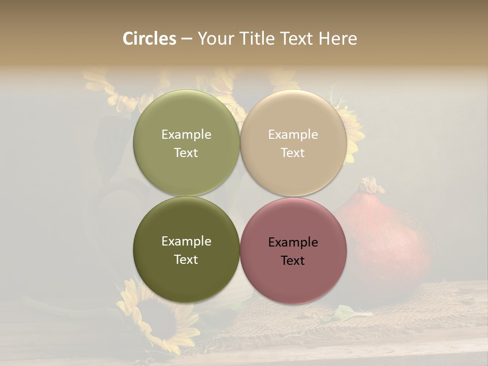 Fine Art Vintage Fall PowerPoint Template