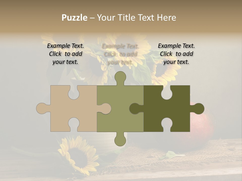 Fine Art Vintage Fall PowerPoint Template