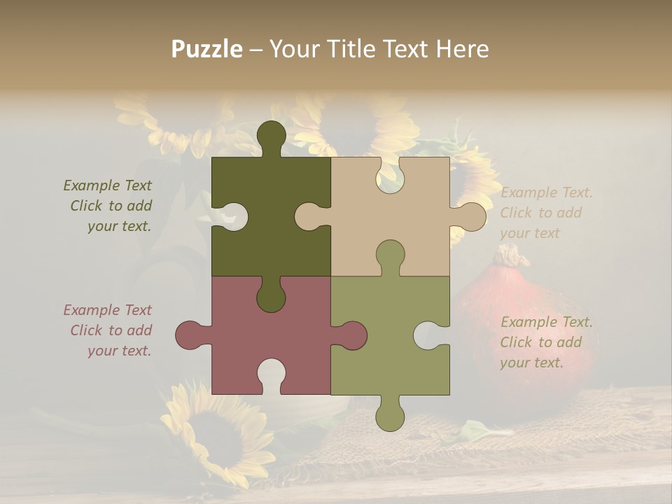 Fine Art Vintage Fall PowerPoint Template