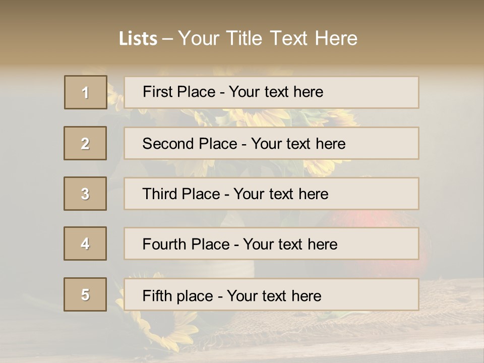 Fine Art Vintage Fall PowerPoint Template