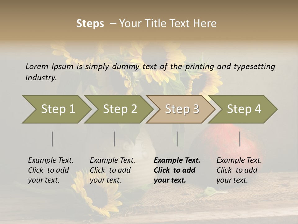 Fine Art Vintage Fall PowerPoint Template