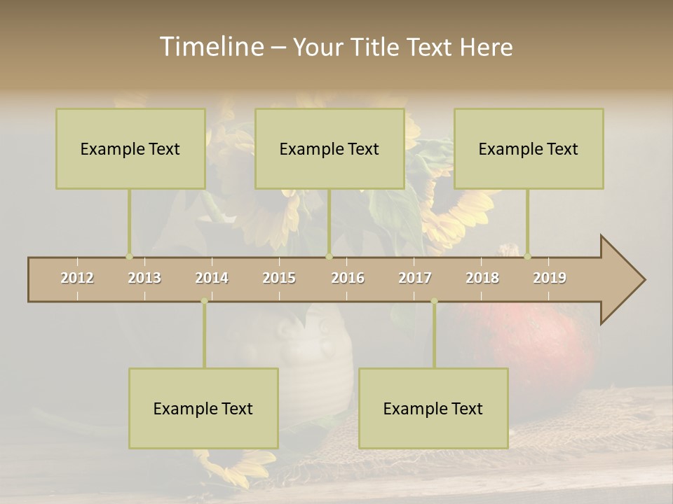 Fine Art Vintage Fall PowerPoint Template