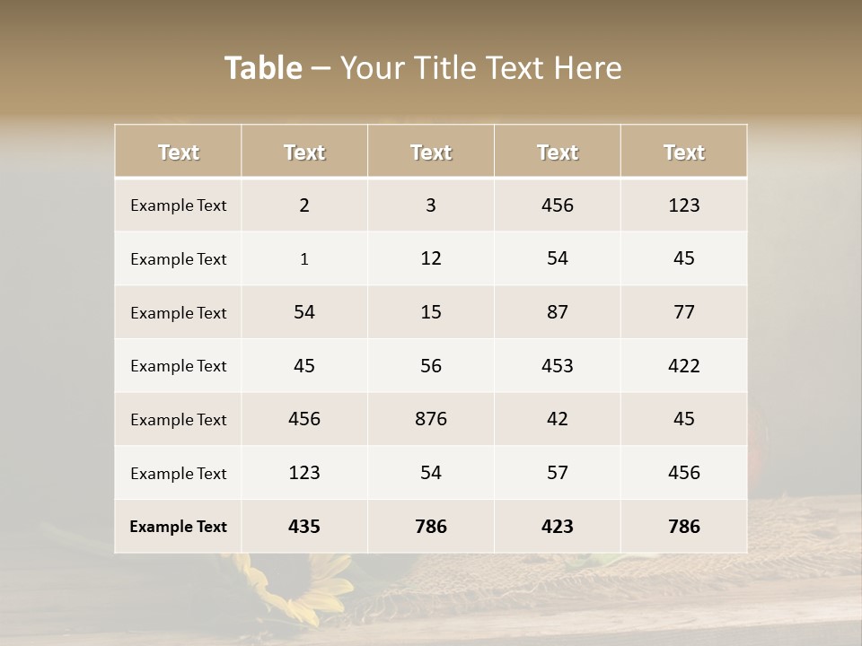 Fine Art Vintage Fall PowerPoint Template