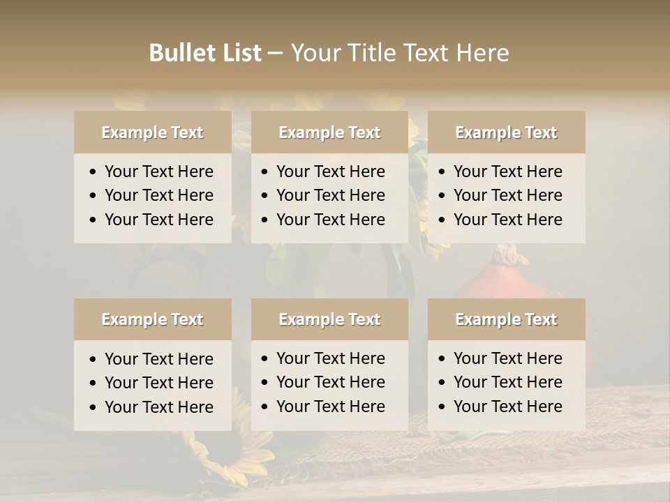 Fine Art Vintage Fall PowerPoint Template