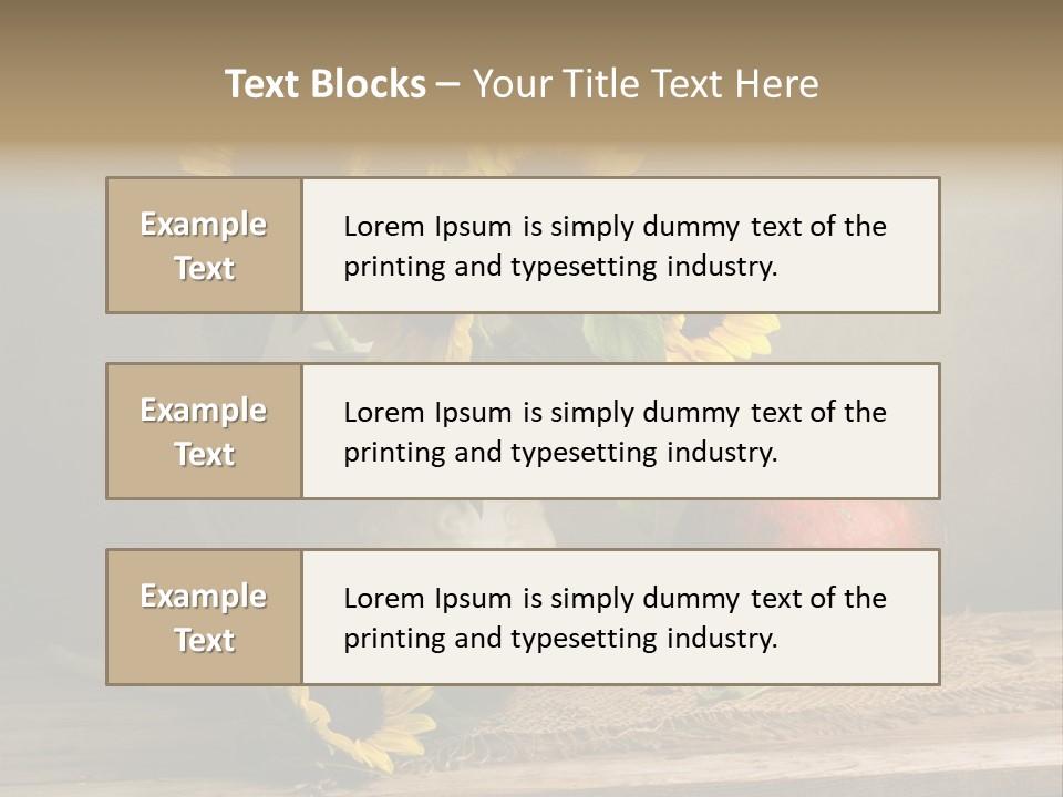 Fine Art Vintage Fall PowerPoint Template