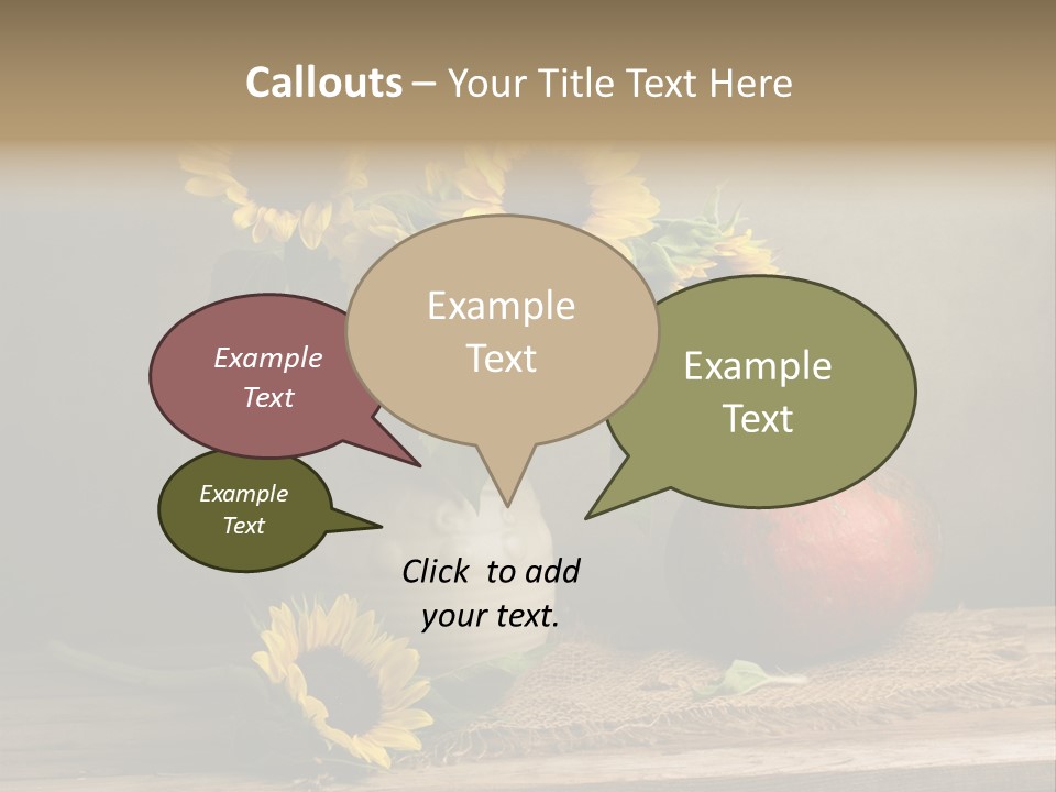 Fine Art Vintage Fall PowerPoint Template