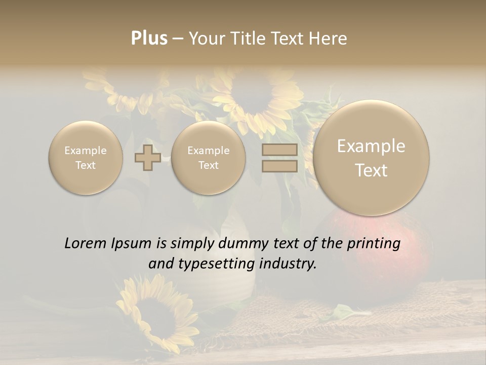 Fine Art Vintage Fall PowerPoint Template