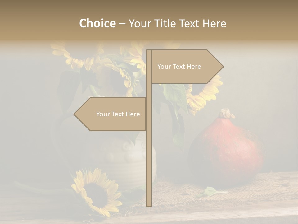 Fine Art Vintage Fall PowerPoint Template