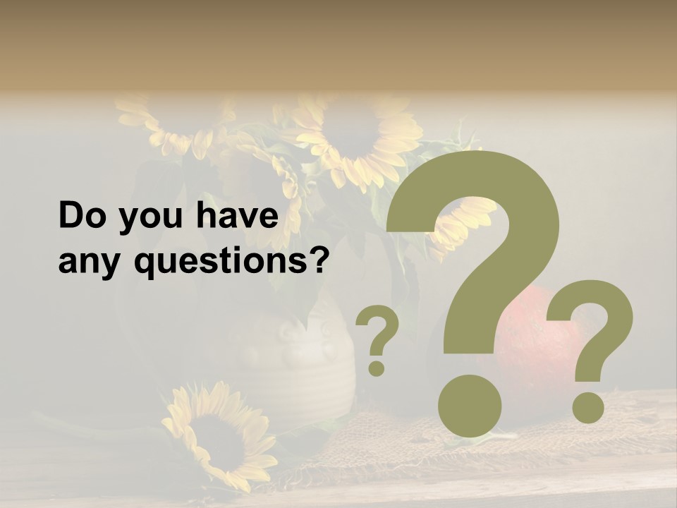 Fine Art Vintage Fall PowerPoint Template