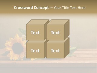 Bouquet Autumn Layout PowerPoint Template