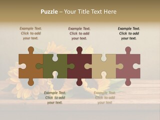 Bouquet Autumn Layout PowerPoint Template