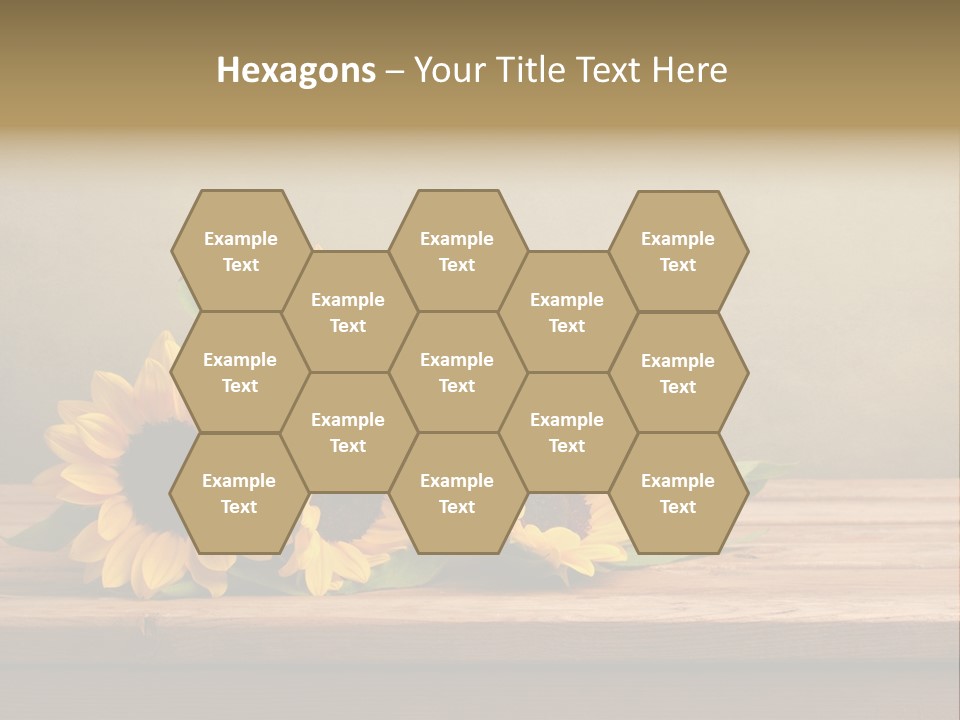 Bouquet Autumn Layout PowerPoint Template