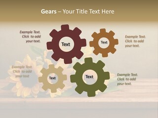 Bouquet Autumn Layout PowerPoint Template