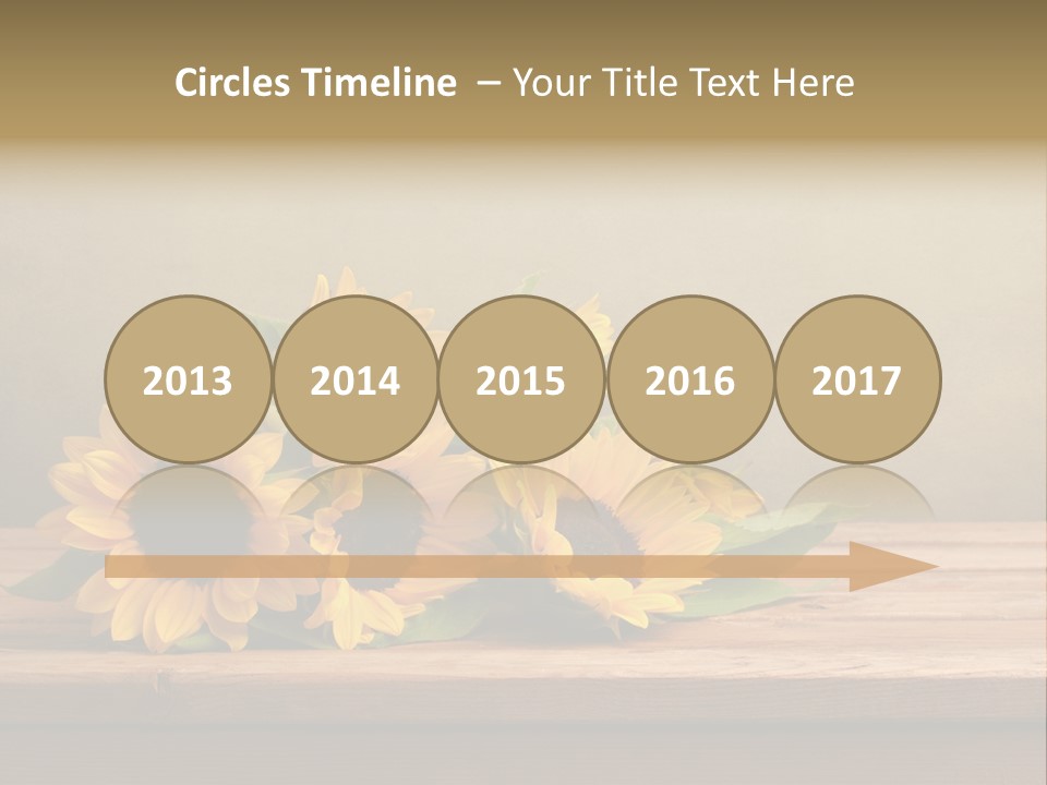 Bouquet Autumn Layout PowerPoint Template