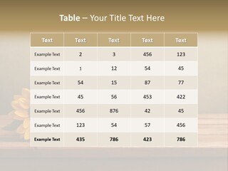 Bouquet Autumn Layout PowerPoint Template