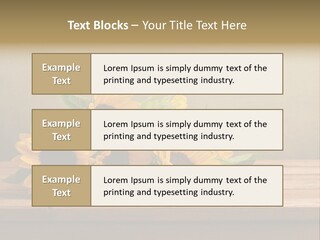 Bouquet Autumn Layout PowerPoint Template