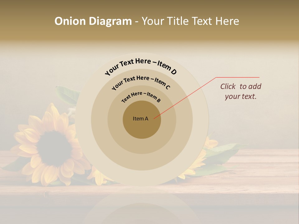 Bouquet Autumn Layout PowerPoint Template