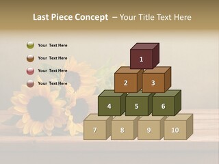 Bouquet Autumn Layout PowerPoint Template