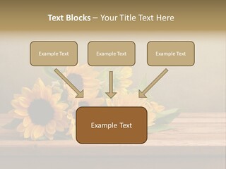 Bouquet Autumn Layout PowerPoint Template