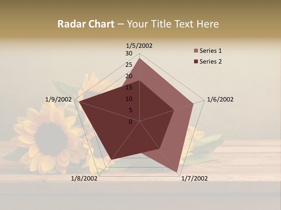 Bouquet Autumn Layout PowerPoint Template