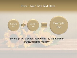 Bouquet Autumn Layout PowerPoint Template